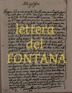 lettera del Fontana