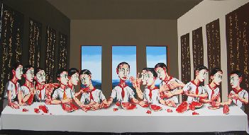 l'ultima cena secondo zeng-fanzhi