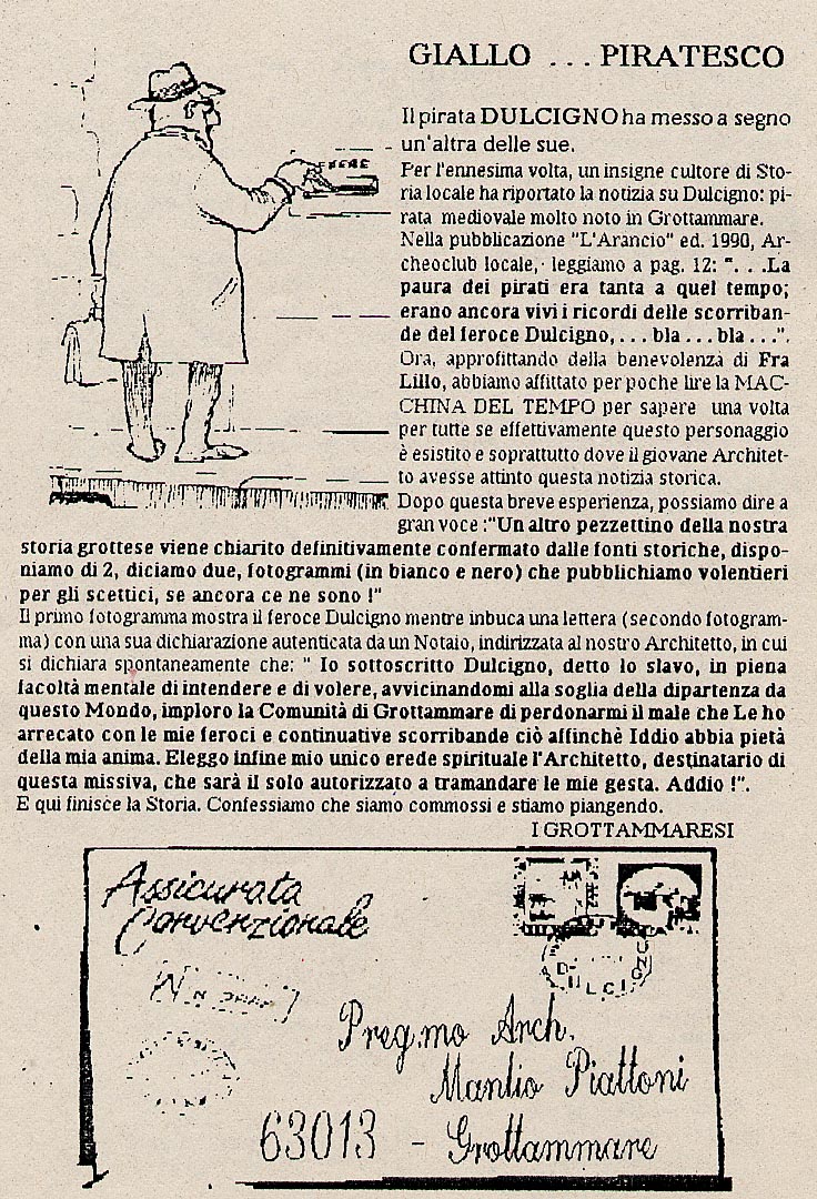 pagina sul pirata