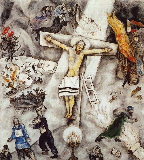 LA CROCIFISSIONE BIANCA, Chagall, 1938
